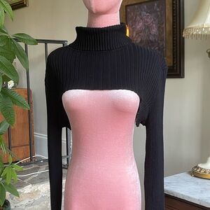 UO Urban Renewal Ribbed Turtleneck Long-sleeve